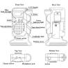 Buy cheap Rechargeable Lightweight Handy Pocket Fetal Doppler Durable For Listening Fetal Heart Beat from wholesalers