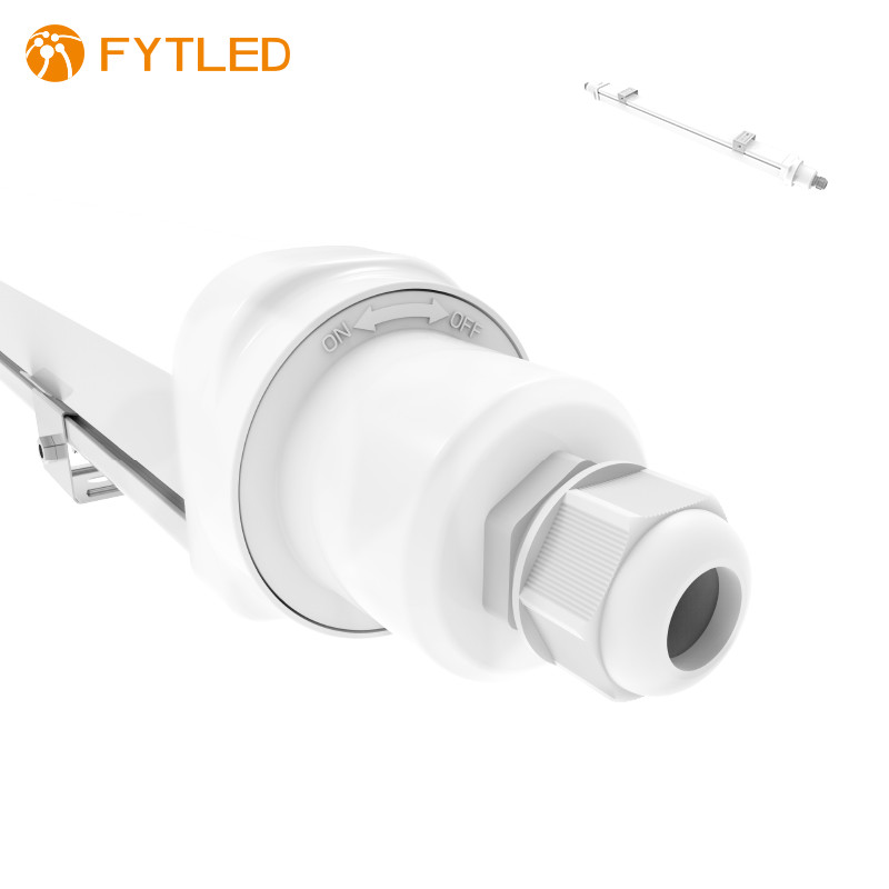 Single Linkable Use 60W T55 LED Tri Proof Lights , IP65 LED Tube Light