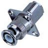 Buy cheap RG58 / 59 / 6U Cable Zinc / Copper Material BNC Male Crimp Panel Connector from wholesalers