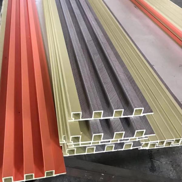 Interior Plastic Wooden Composite Covering Board Wainscoting Vinyl Timber