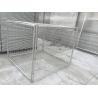 Buy cheap Customized Galvanised Steel Rubbish Cage HDG 14 Microns / 42 Microns from wholesalers
