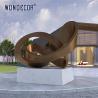 Buy cheap Antique Bronze Corten Steel Sculpture Decorative Abstract Landscape from wholesalers