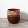 Buy cheap Nordic style luxury home hotel corridor decoration planter custom red ceramic flower pots molds from wholesalers
