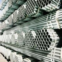Buy cheap 6mm - 76mm Dia Welding Galvanized Steel Pipe Flat End Q195 / Q235 Material product