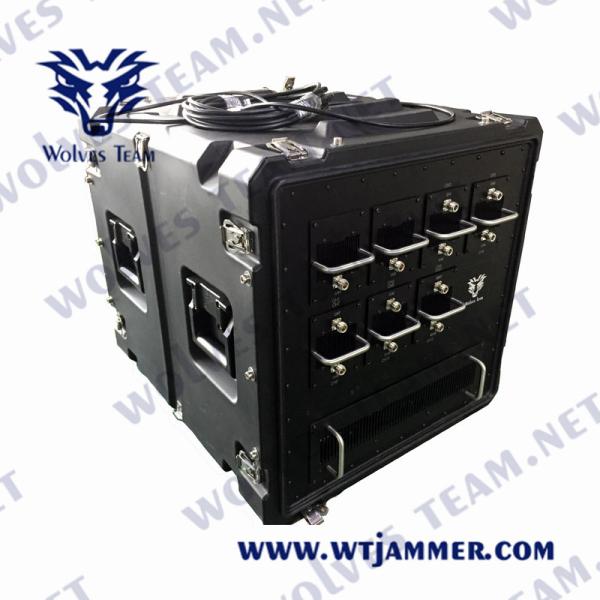 Buy cheap 330W 800m Military Vehicle Bomb Jammer DDS WCDMA Portable RF Jammer from wholesalers