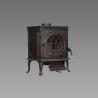Buy cheap Black Garden Wood Burner Chimney Cast Iron Outdoor Fireplace European Style from wholesalers