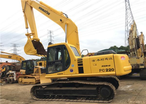 Buy cheap Used Komatsu Crawler Hydraulic Excavator PC220 22180kg Operate Weight With 1m3 Bucket from wholesalers