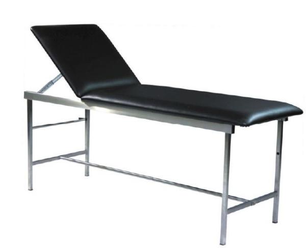 Buy cheap Black Hospital Backrest Adjustable Metal Exam Table from wholesalers