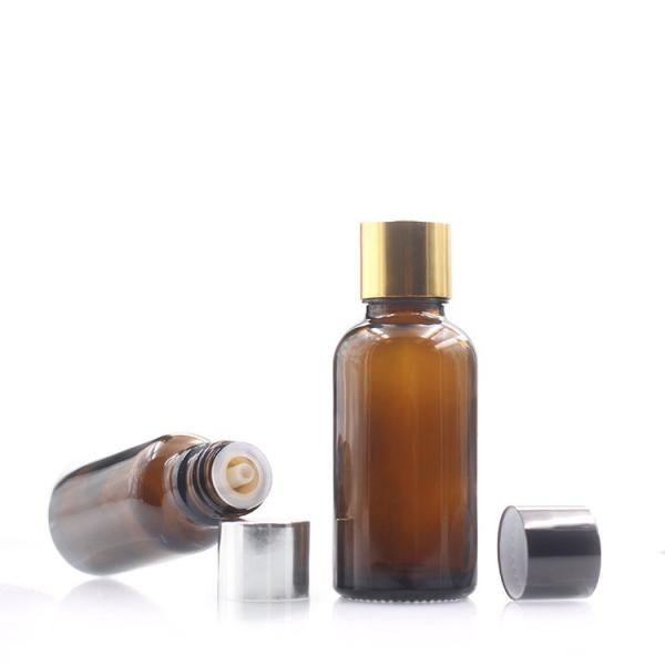 20ml Amber Oil Dropper Glass Bottle With Orifice And Cap