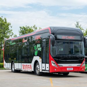 Buy cheap Longer Range Strong Power Electric Bus TEG6125BEV Maximum 105 Passengers from wholesalers