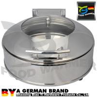 Buy cheap SS304 Electric Chafing Dish Warmer Full Cover Design Round Shaped Energy Saving product