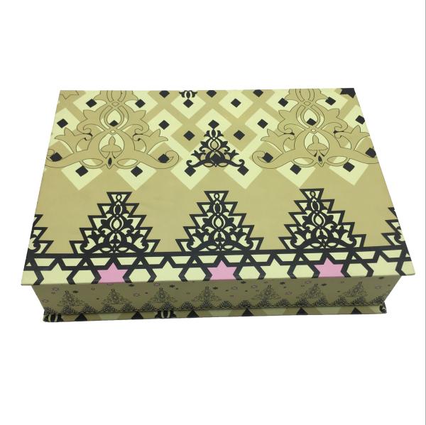 Buy cheap Art Paper Custom Clothing Packaging Boxes , Folding Apparel Gift Boxes from wholesalers