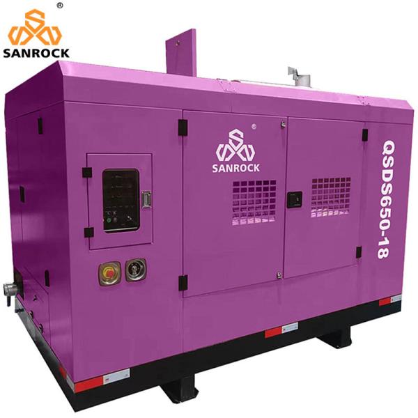 Buy cheap Screw Air Compressor Machine Portable 194kw Diesel Engine Mining Screw Air Compressor from wholesalers