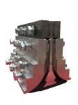 Buy cheap Steel Cord Bucket Elevator Conveyor Belt Aluminum Alloy Clamp B850mm Multiple from wholesalers