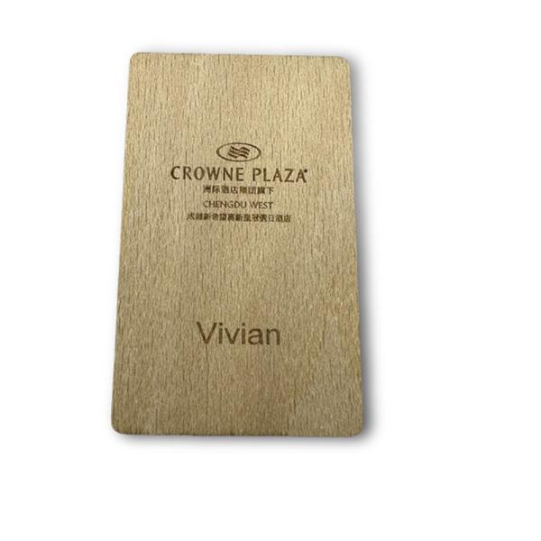Buy cheap Compostable Wooden Custom NFC Business Cards Waterproof High Durability from wholesalers