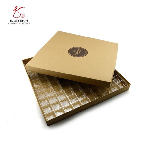 Buy cheap 25cm Length Paper Chocolate Boxes With Inserts from wholesalers