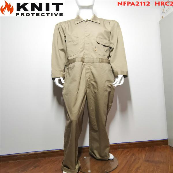 Buy cheap CFR Flame Retardant Coverall Workwear 210 Gram Mining Industry Fire Rated Overalls from wholesalers