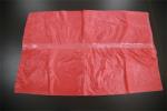 Plastic Medical Water Soluble Disposable , Red Dissolving Laundry Sacks