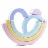 Buy cheap 4.5cm Wooden Blocks Toys Arched Stacking Rainbow Blocks from wholesalers