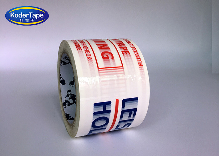 White based Bopp Packing Adhesive Tape For Carton Sealing Bundling