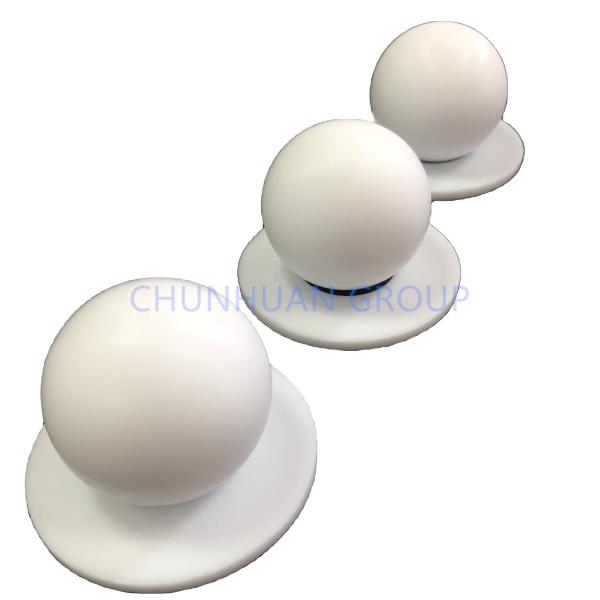 Buy cheap Plastic White Solid Polytetrafluoroethylene 100mm PTFE Ball from wholesalers
