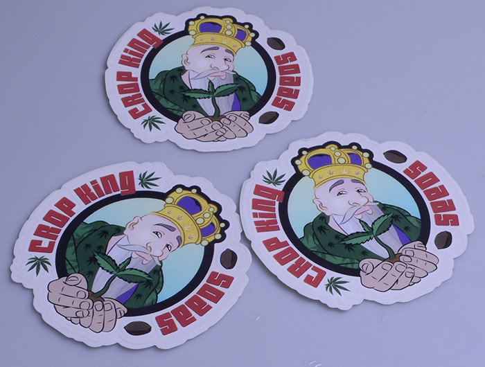 Full color printing custom outdoor UV resistant die cut window sticker decal