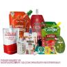 Buy cheap Custom Liquid Stand Up Nozzle Bag Beverage Sauce Jelly Red Wine Food Grade Aluminium Spout Pouch from wholesalers