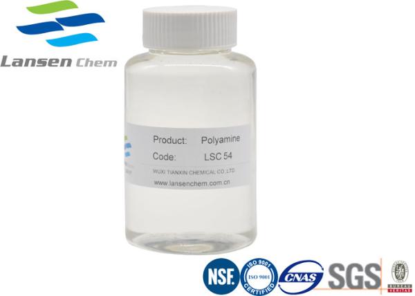 Buy cheap Chemical Auxiliary Agent Polyamine Flocculant Chemicals Light Yellow Viscous Liquid 42751-79-1 from wholesalers