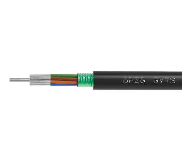 Twisted Light Armored PE Reinforced PSP GYTS Fiber Optic Cable for Outdoor