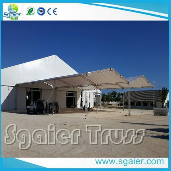 Buy cheap 12 " Box Aluminum Roof Truss For Tent Lightweight Square / Circle Shape from wholesalers