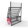 Buy cheap Supermarket Point Of Sales Displays Candy Display Shelving Metal Custom Logo from wholesalers