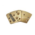 ASL Trapezoid 1/4PCD Single Bar Magnetic Connection Diamond Grinding Shoes non