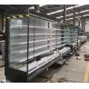 Buy cheap Commercial Multi-deck open chiller supermarket convenience store showcase for fruit and vegetable from wholesalers