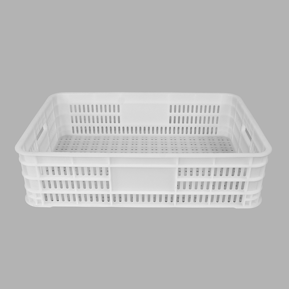 Food Grade Mesh Plastic Basket Durable Crate for Transport and Storage Solutions