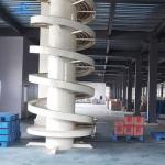Spiral Lifting Conveyor System with 201/SUS304 Stainless Steel Construction and