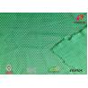 Buy cheap Lime Green Dull Sports Mesh Fabric 100 Polyester Moisture Wicking Fabric 5*1 Design from wholesalers
