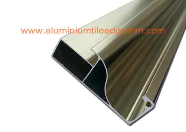 Buy cheap Polished Aluminium Cabinet Door Profiles , Aluminium Frames For Kitchen Cabinets from wholesalers