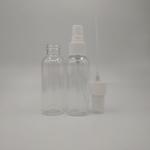 Reusable Round Clear PET Plastic Spray Bottle