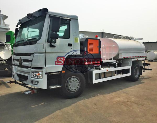 Buy cheap 4x2 Right Hand Driving Water Spray Truck , 10 - 12 Cubic Meter Commercial Water Truck from wholesalers