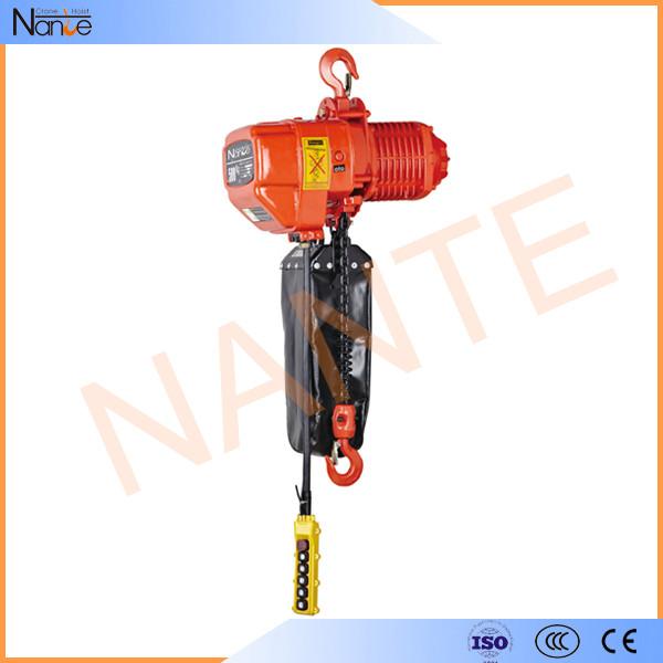Buy cheap Low Headroom Electric Chain Hoist Long Chain Lifting With Double Speed from wholesalers