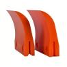 Buy cheap Low Friction Coefficient PU Scrapers Polyurethane Conveyor Cleaner 60-90 A Hardness from wholesalers