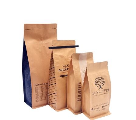 White Doypack Stand Up Pouch k Kraft Paper Bags With Clear Window And Zipper