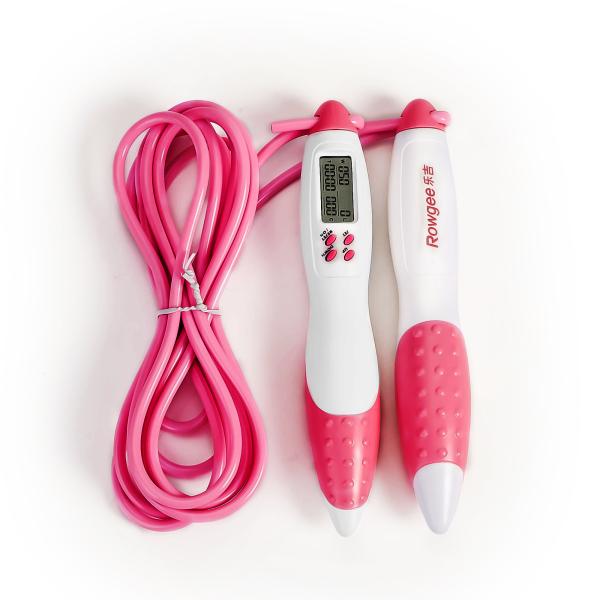 Buy cheap Fitness Jump Rope Adjustable 2.5M Pink Skipping Rope For High And Low Intensity Aerobic Exercise JP-100 from wholesalers