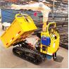 Buy cheap Hydraulic Truck Dumper 4 Tons Crawler Carrier Mini Dumper Loading from wholesalers