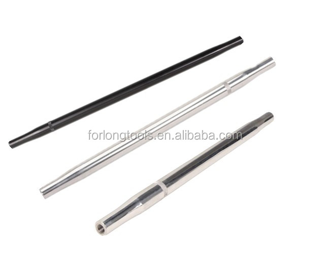 Universal 3/4" O.D. Silver Aluminum Swedged Tie Rods for Heavy-Duty Applications and Universal Car Fitment 3/8"-24 Threads