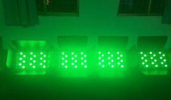 Commercial Led Wall Washer Lights 54x3W 4in1 , Led Wall Wash Flood Light