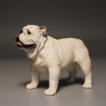 Buy cheap Vinyl Dog Figures Puppy Toys Model Miniature Figurines For Home Office Desk Figures from wholesalers