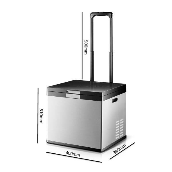 Buy cheap 8L Capacity Car Refrigerator Cooler , DC Portable Mini Fridge Cooler For Camping Fishing from wholesalers