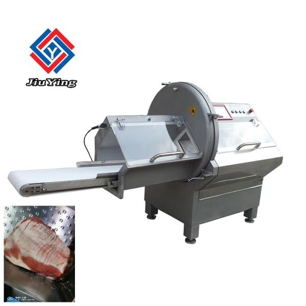 Buy cheap Automated Frozen Fish Slicer Machine / Industrial Sausage Cutting Equiment from wholesalers