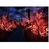 Buy cheap LED Iron Pole Cherry Tree Lights Peach Blossom Luminous Plant High Brightness from wholesalers